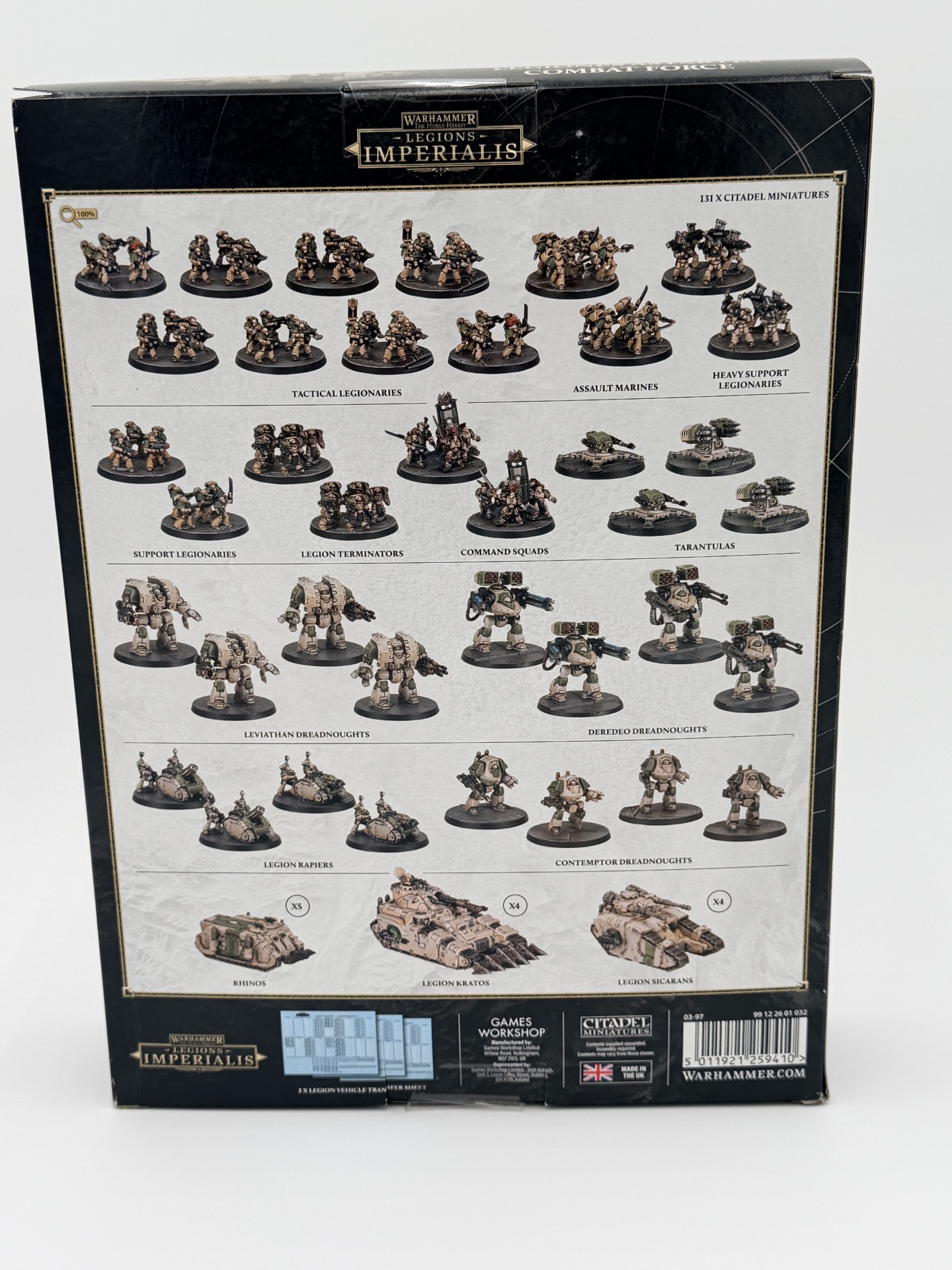 Horus Heresy: Legions Imperialis: Legiones Astartes Combat Force - Image 3
