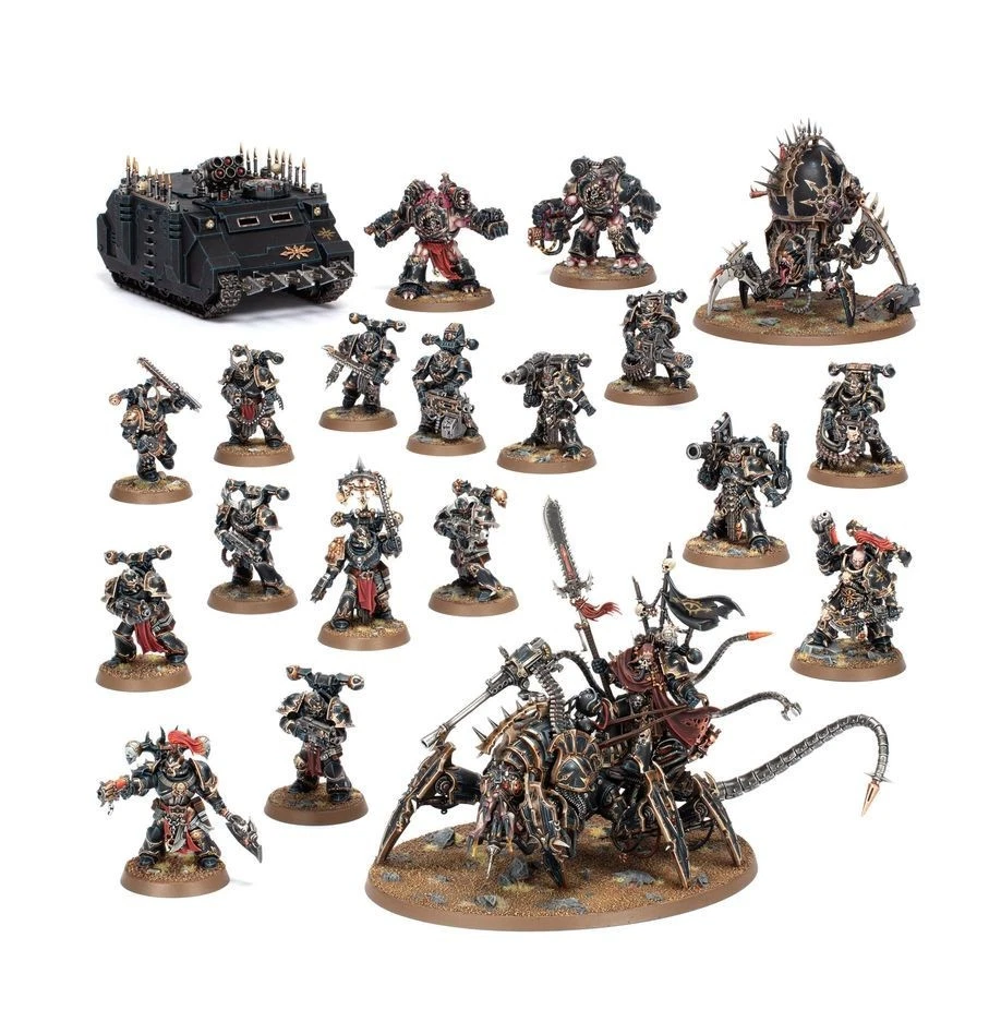 Warhammer 40k: Chaos Space Marine Battleforce: Hellforged Warband - Image 2